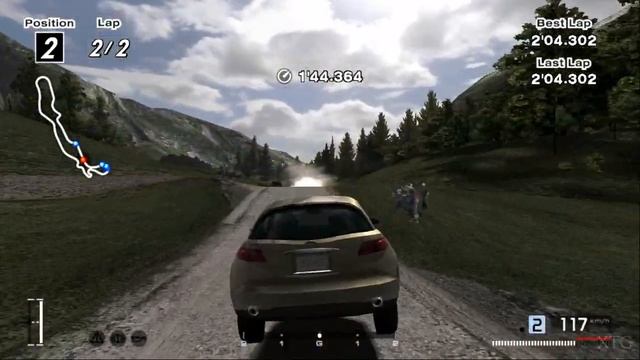 [#1048] Gran Turismo 4 - Infiniti FX45 Concept '02 PS2 Gameplay HD смотреть онлайн