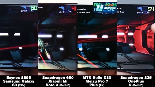 Snapdragon 835 Vs Exynos 8895 Vs MTK Helio X30 Vs Snapdragon 660! БОЛЬШОЕ СРАВНЕНИЕ! FPS + НАГРЕВ!