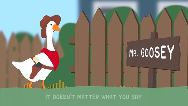 4everfreebrony - Mr. Goosey (Untitled Goose Game song) смотреть онлайн