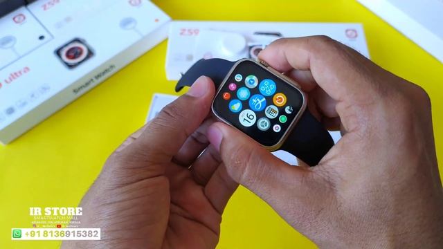 Z59 ULTRA SERIES 8 SMARTWATCH MALAYALAM UNBOXING AND REVIEW смотреть онлайн