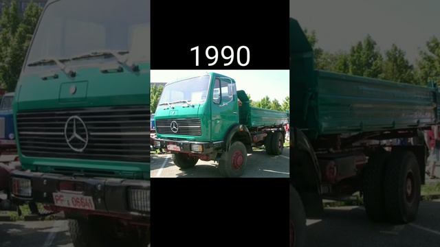 evolution of mercedes benz truck (1950~2023)@short смотреть онлайн