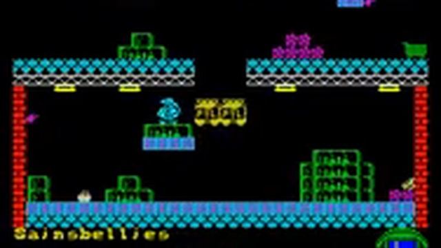 Chubby Gristle Walkthrough, ZX Spectrum смотреть онлайн