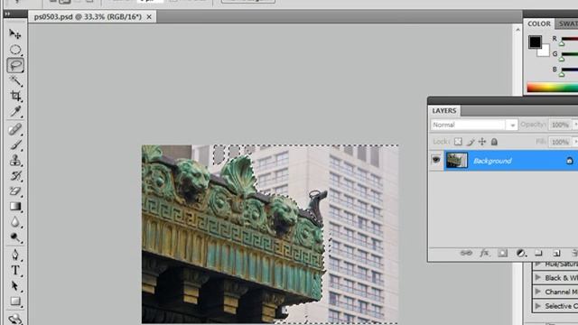 Adobe photoshop CS4 Lesson 5/14 Tutorial for beginners смотреть онлайн