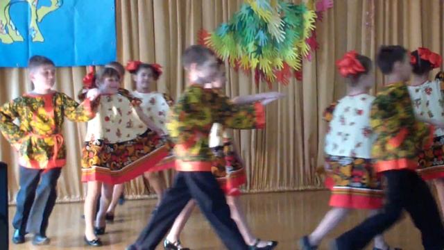 Детский танец "Кадриль" смотреть онлайн