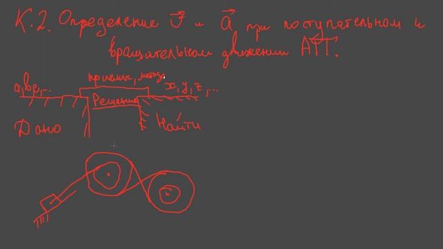 Теоретическая механика. Задание К2 (часть 1) из сборника Яблонского смотреть онлайн