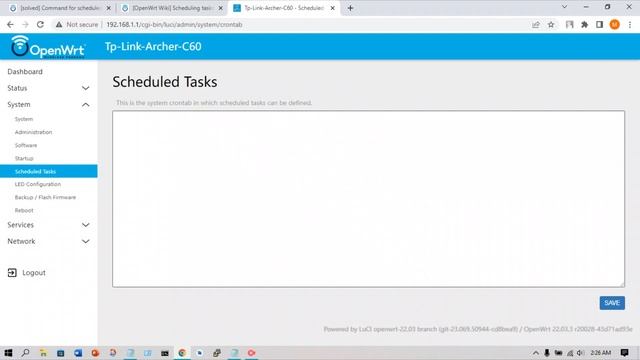OpenWrt Reboot Schedule. Bangla Tutorial. #openwrt_bangla