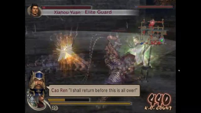 Dynasty Warriors 5 XL Lu Bu AI Gameplay