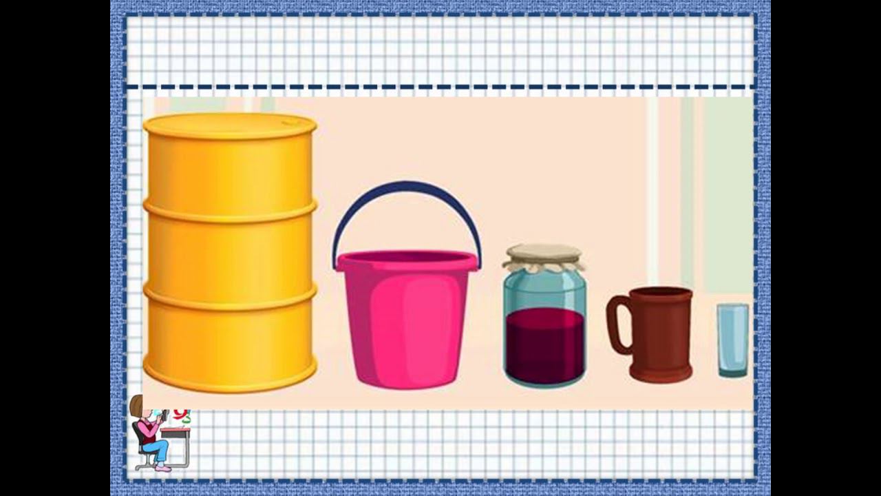 Математика, 1 класс. Объем. Измерение и сравнение смотреть онлайн