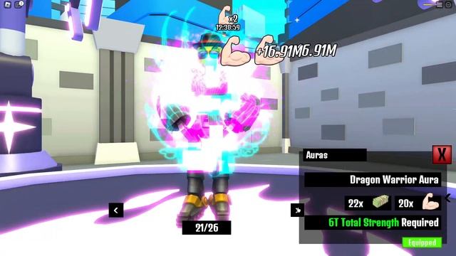 КУПИЛ 25 СТАДИЮ В СИМУЛЯТОРЕ БОЛЬШОГО КАЧКА ИКС! BIG LIFTING SIMULATOR X! ROBLOX смотреть онлайн