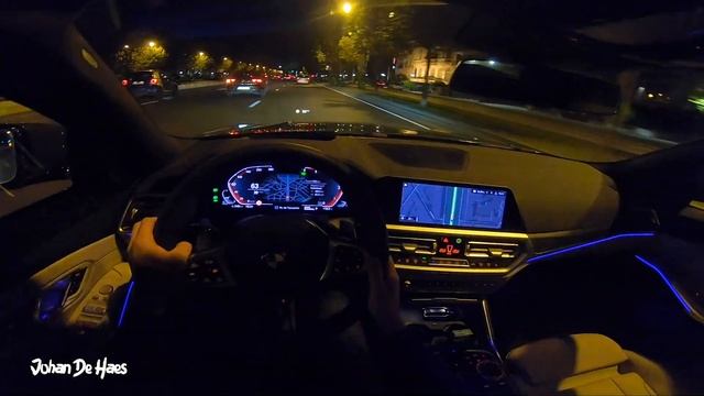 2019 BMW 3 Series 330d XDrive Touring NIGHT POV TEST DRIVE