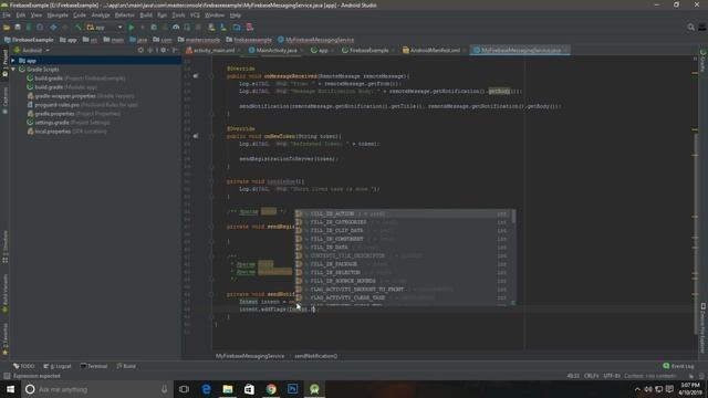 How to set up Firebase Cloud Messaging on your client Android App(Latest Version) смотреть онлайн