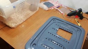 Клетка для сирийского хомяка своими руками