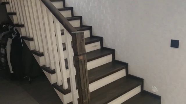 Лестница на металлокаркасе своими руками. смотреть онлайн