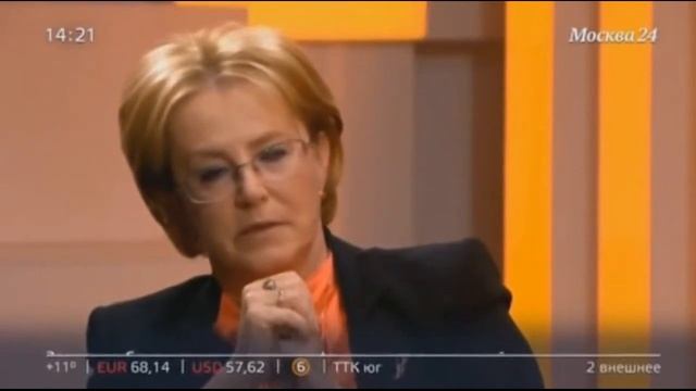 Министр здравоохранения России Вероника Скворцова рассказала о пользе употребления алкоголя. смотреть онлайн