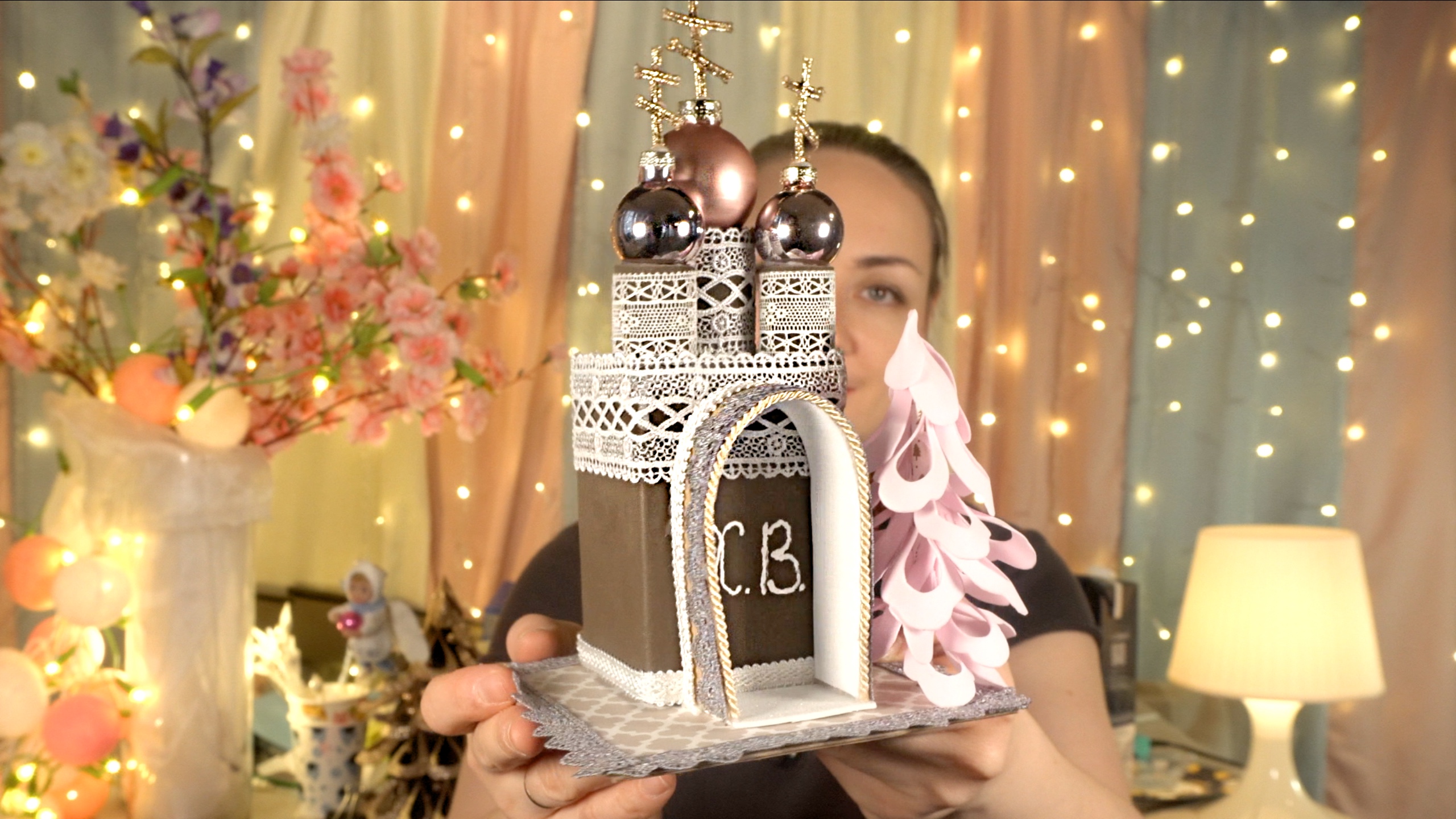 Пасхальные поделки Храм своими руками Идеи к Пасхе смотреть онлайн