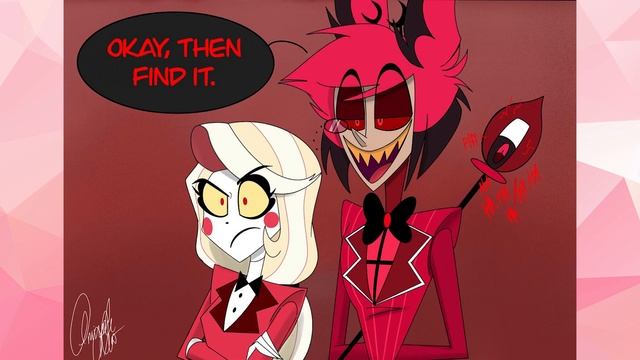RAINBOWS AND LOST CAUSES - CHARLIE X ALASTOR (Hazbin Hotel Comic Dub) смотреть онлайн