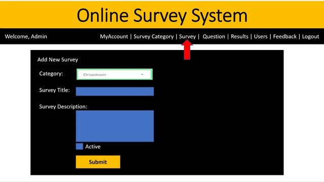 Online Survey System project in ASP.NET CORE смотреть онлайн