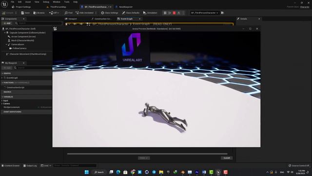 Simulate Death Using Ragdoll In Unreal Engine 5 смотреть онлайн
