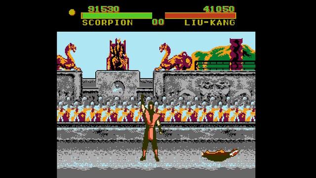 Mortal Kombat 2 (Unl) Game Genie (Nintendo) смотреть онлайн