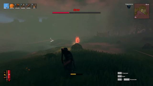 НОВАЯ БАЗА!ОПАСНЫЙ БОСС ЭЙКТЮР!Я ОДОЛЕЛ ЕГО!7VALHEIM смотреть онлайн