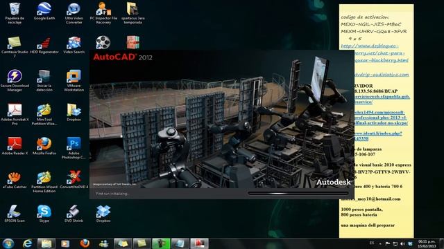 autocad 2012 instalacion смотреть онлайн