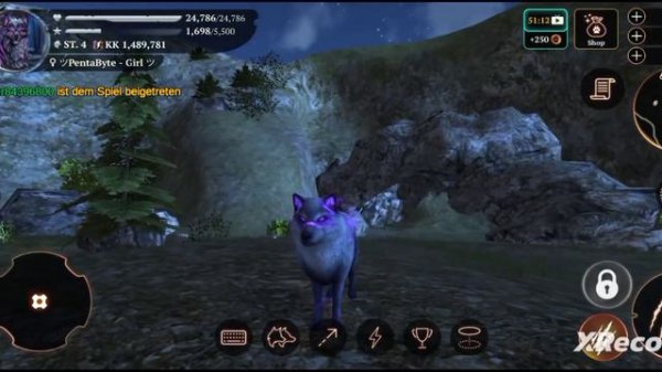 New Skin!!! -- Lavender wolf is so pretty 💜 || The Wolf Online Simulator