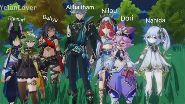All Sumeru Characters Height Comparison смотреть онлайн