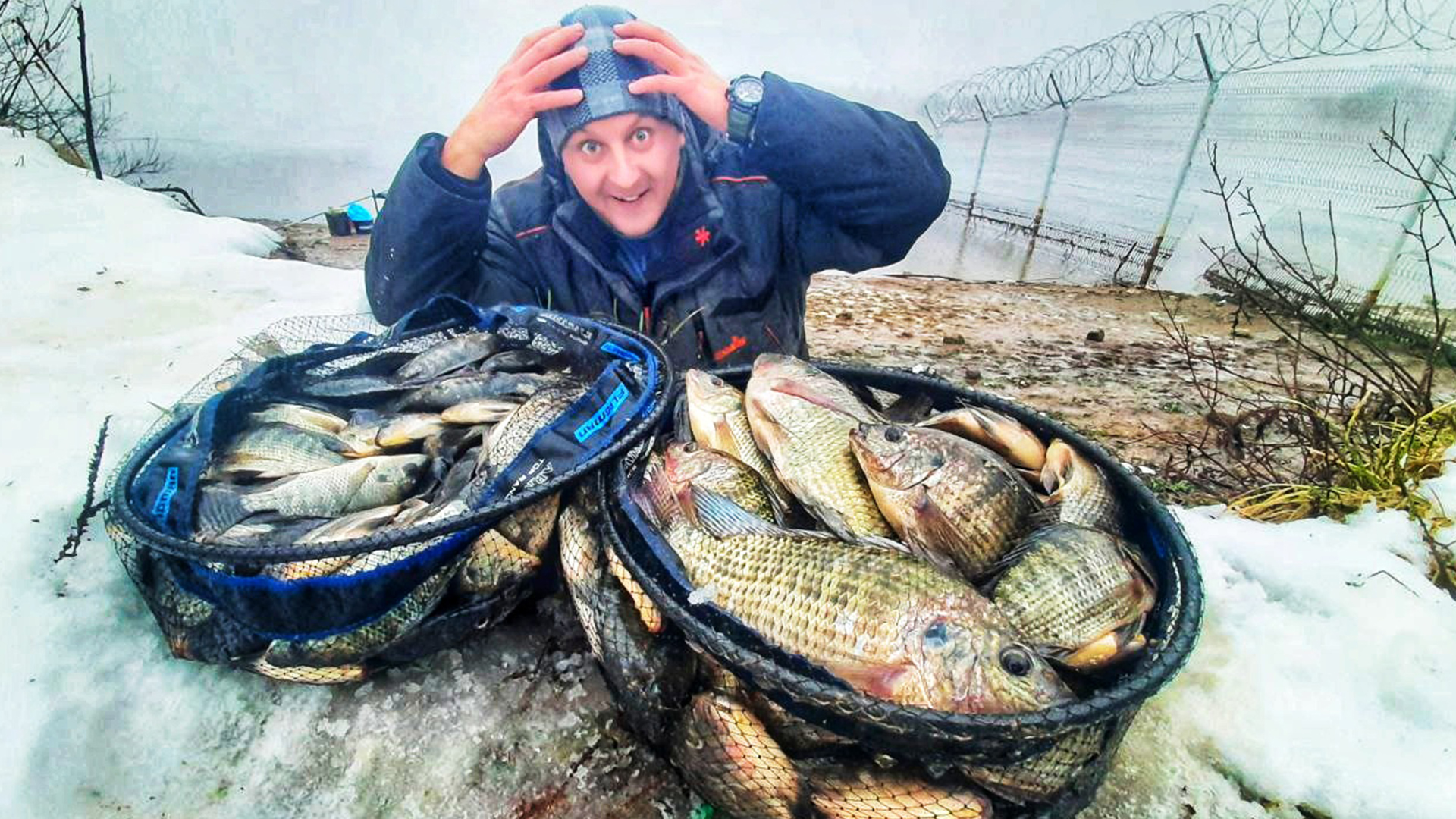 Как ловить тиляпию на спиннинг | Рыбалка в Удомле | Ловля Тиляпии | Удомля - 2 часть смотреть онлайн