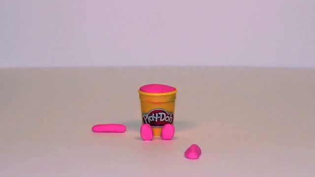 Play-Doh Russia Как слепить розового ДоДошку из пластилина Play-Doh смотреть онлайн
