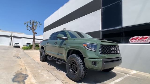 BRAND NEW 2020 ARMY GREEN TUNDRA TRD PRO & JRZ AT PRO SUSPENSION смотреть онлайн
