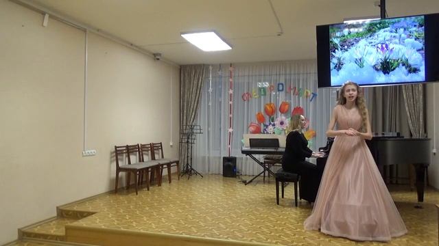 Весна, П.Чайковский, А.Плещеев, исп.Анастасия Луговая 13лет,концертмейстер Татьяна Чиркова. смотреть онлайн