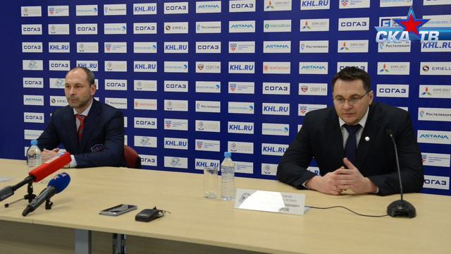 «Барыс» – СКА. Пресс-конференция смотреть онлайн