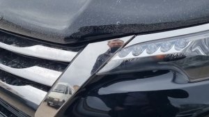 Ремонт бампера Toyota Fortuner