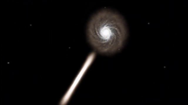 Penguin-Shaped Galaxy Collision Spotted By Hubble | Video смотреть онлайн