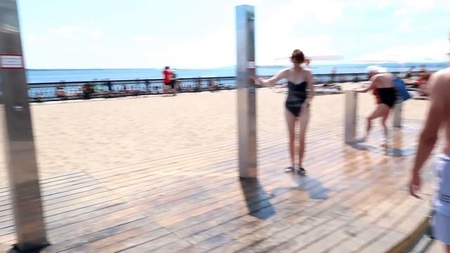 Vlog! Открыли новый пляж в Саратове! смотреть онлайн