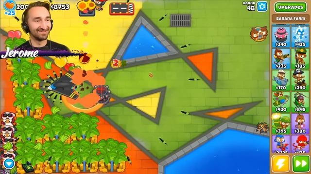 Bloons TD 6 - 4-Player CRASH The Game With LAG Challenge | JeromeASF смотреть онлайн
