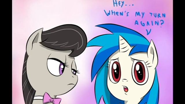 MLP Comic Dub - Pony Simulator - Vinyl and Octavia смотреть онлайн