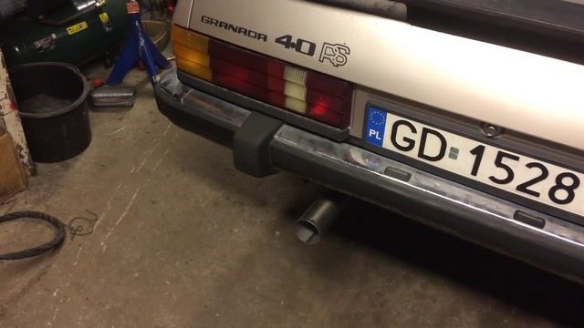Ford Granada 4.0 V6 new stainless steel exhaust смотреть онлайн