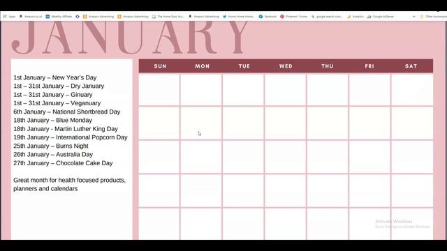 Free Marketing Calendar 2021 To Help You Increase Sales смотреть онлайн