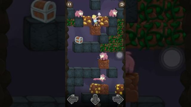 Dig a Way PERFECT Walkthrough: Hidden Cave- Level 17 смотреть онлайн