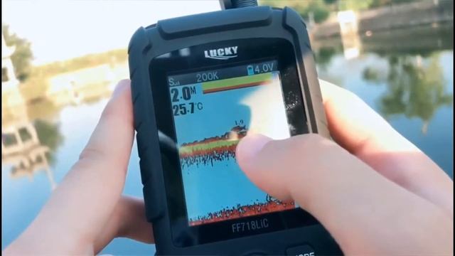 Lucky Knight fish finder FF718LiCD T смотреть онлайн