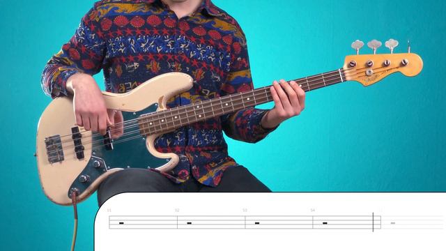 Gorillaz - White Light | Bass Cover with Play Along Tabs смотреть онлайн