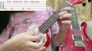 sweet child o mine - ukulele tutorial (easy)