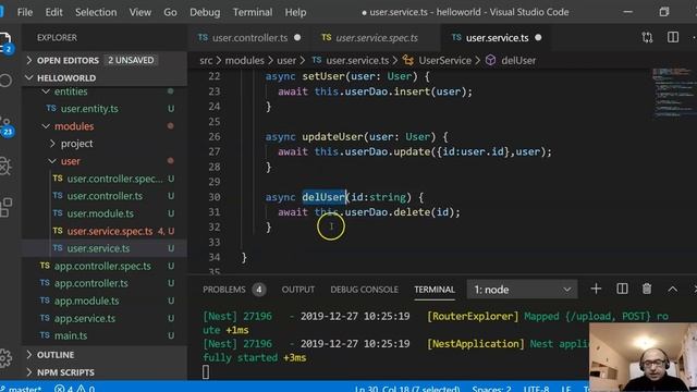 NestJs Update Delete and Add Swagger تعلم كيف смотреть онлайн