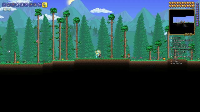 Terraria Water Walking Boots Under Spawn! 1.4.4.6 PC 5 Life Crystal Shark Bait Warding Band Of Rege смотреть онлайн