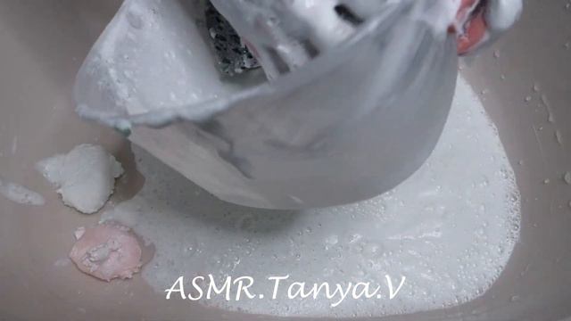 ASMR Dove Mushy Soap 🤍 Soaked Soap 💗 Sponge Squeezing