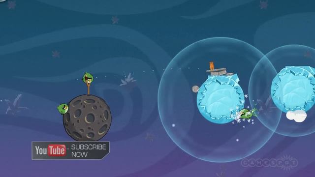 Angry Birds Space Level 2-19 - 3-Star Walkthrough смотреть онлайн