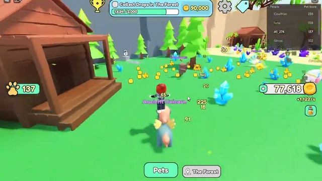 3 ЛЕГЕНДАРНЫЙ ПЕТ! Collect All Pets в Роблокс! смотреть онлайн