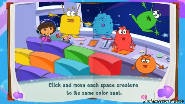 Dora's Space Adventure The Explorer's Little Alien Friends Full Game смотреть онлайн