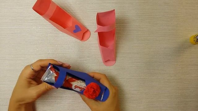 Самая крутая поделка на День Матери! - DIY- туфелька с сюрпризом || ПОДАРОК НА ДЕНЬ УЧИТЕЛЯ смотреть онлайн